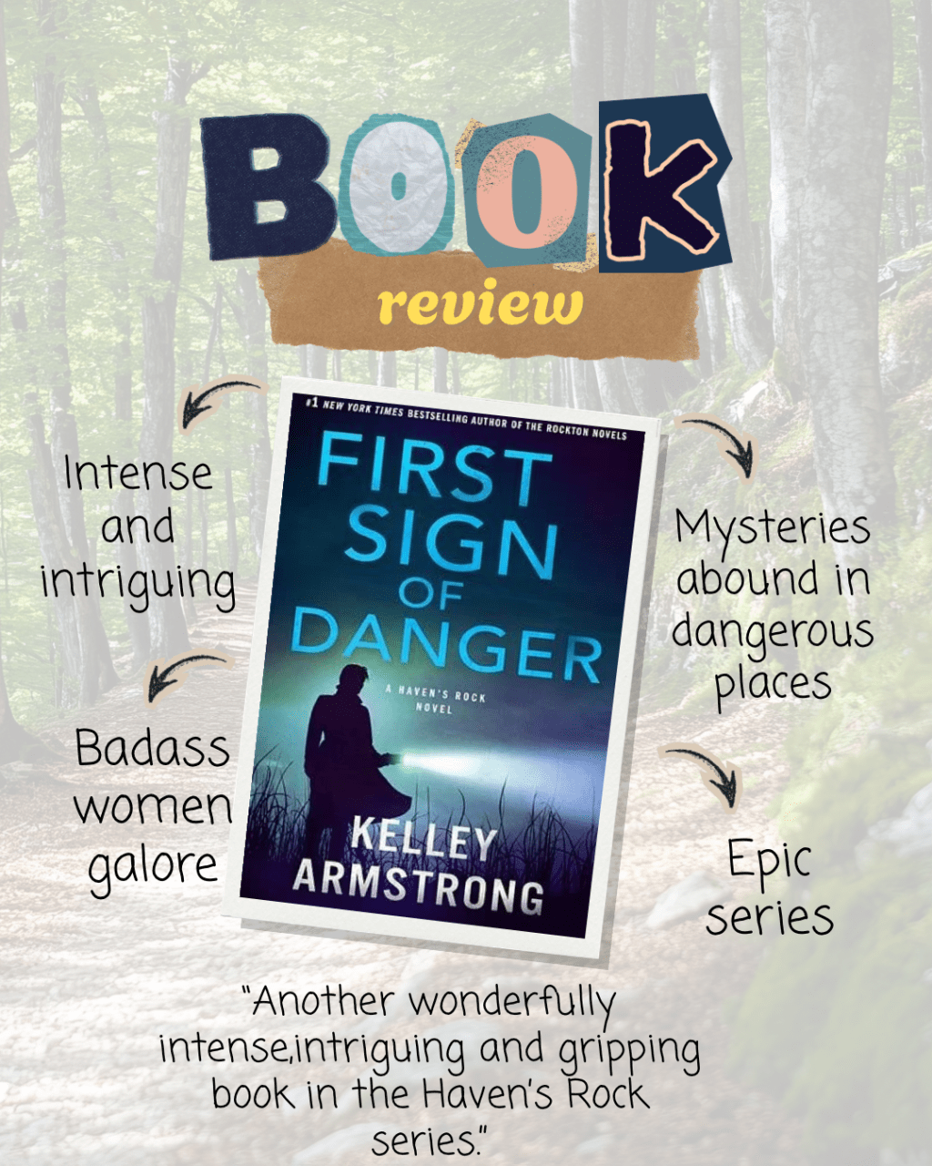 Review: First Sign of Danger by Kelley&nbsp;Armstrong